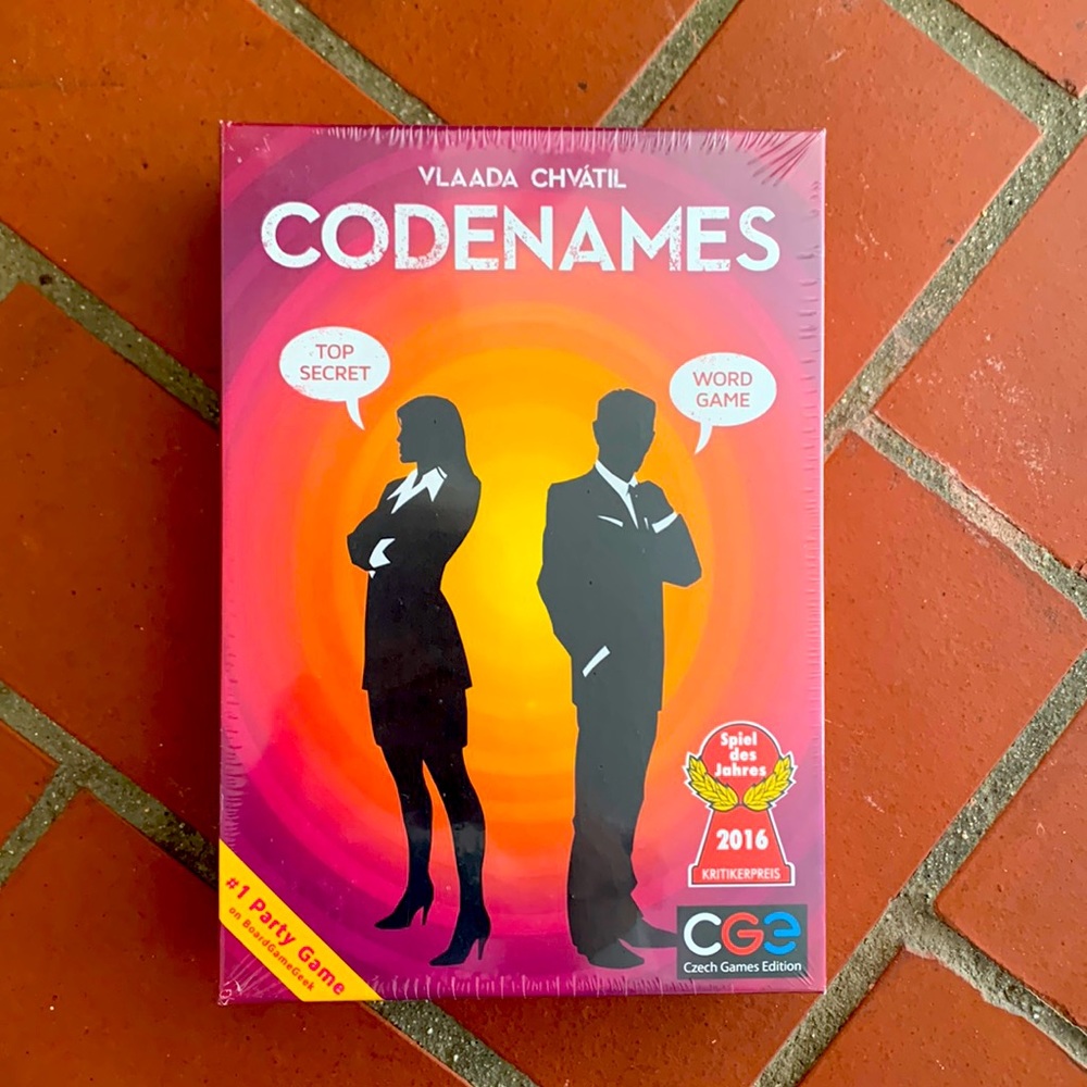 Sealed in Box Codenames the Game!